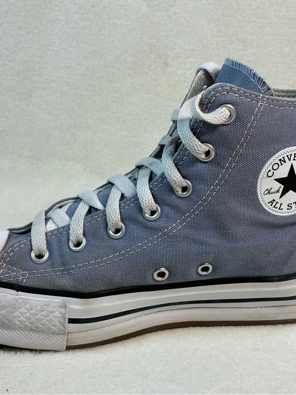 Converse Gray Chuck Taylor Patch High-Top